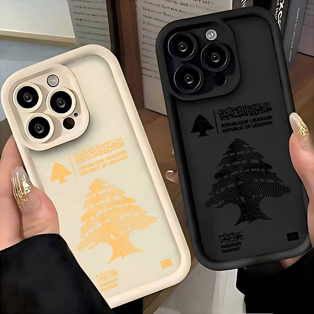 Phone Accessories Lebanon - Lebanon Passport Phone Case for iPhone