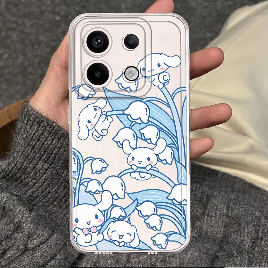 Xiaomi Phone Accessories - Sanrio Cinnamoroll Kuromi Clear Phone Cover