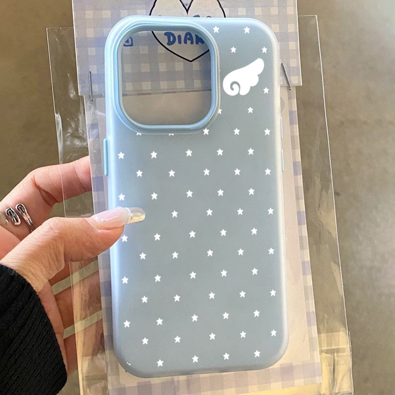 Xiaomi Phone Accessories - Korean Cute Aesthetics Star Angel Wings