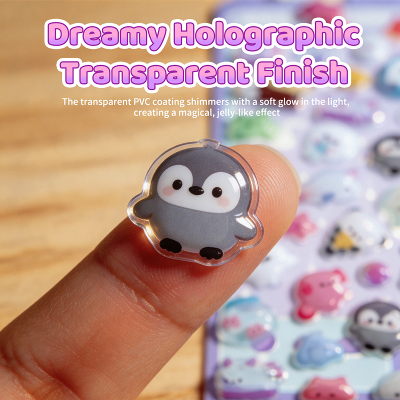 Cartoon 3D Relief Drop Sticker - Phone Accessories Aesthetic 评论和价格
