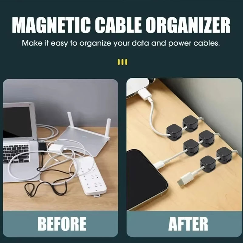 Magnetic Cable Clip Cable Hold - Cable Organizer Magnetic 评论和价格
