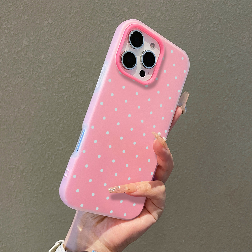 Adorable Light Blue Polka Dot  - Xiaomi Phone Accessories 评论和价格