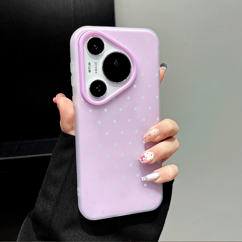 Adorable Light Blue Polka Dot  - Xiaomi Phone Accessories 评论和价格