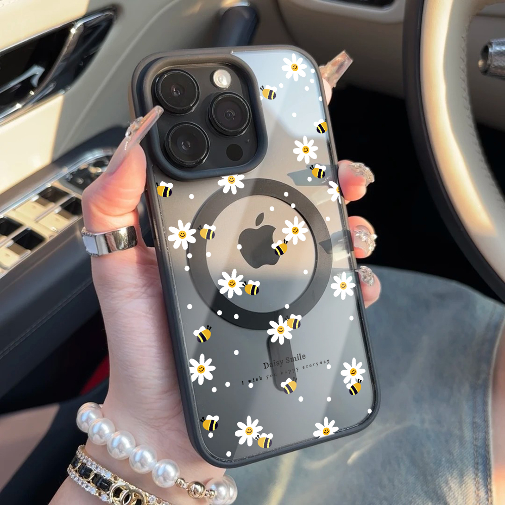 Fresh Daisy Bee Phone Case For - Magnetic Phone Case 评论和价格