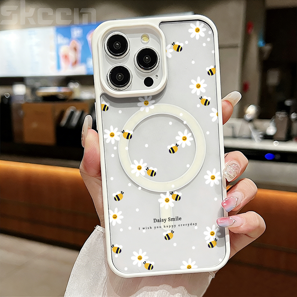 Fresh Daisy Bee Phone Case For - Magnetic Phone Case 评论和价格