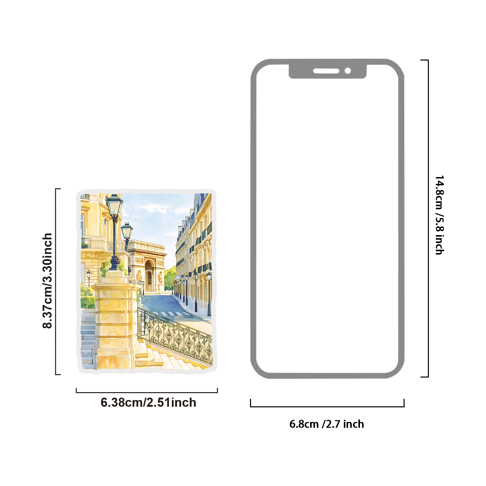 Etori Life Healing Watercolor  - Phone Accessories Aesthetic 评论和价格