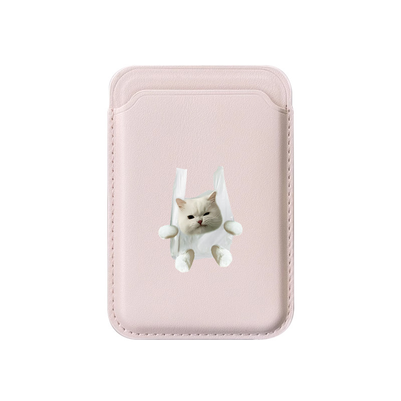 Garbage Bag Cat Magnetic Leath - Phone Accessories Android 评论和价格