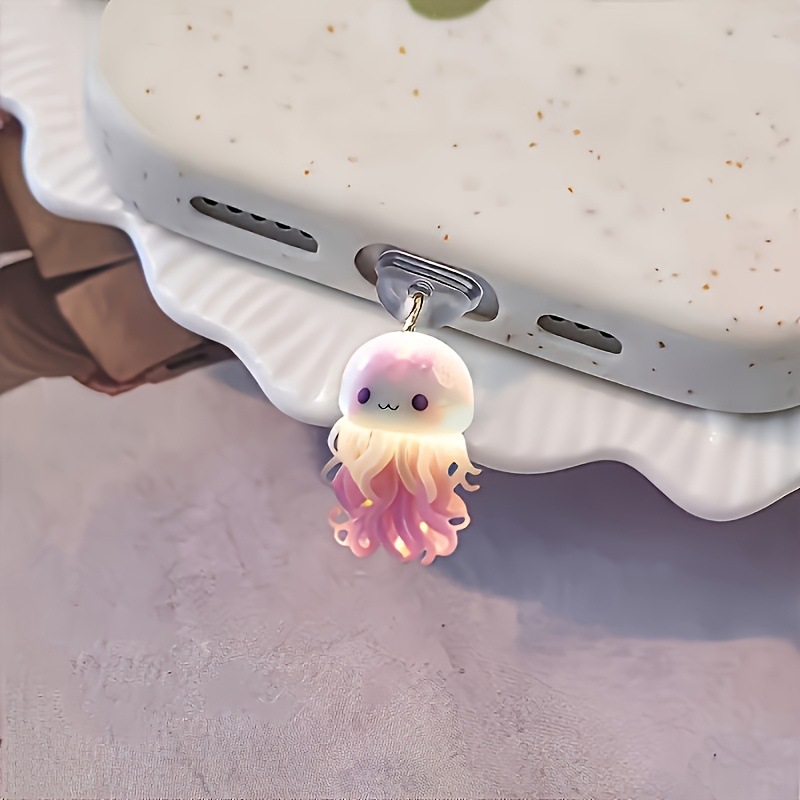 Cute 2D Flat Acrylic Pink Octo - Phone Accessories Aesthetic 评论和价格