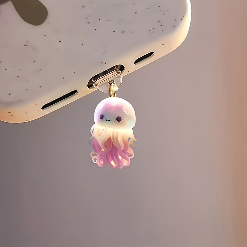 Cute 2D Flat Acrylic Pink Octo - Phone Accessories Aesthetic 评论和价格