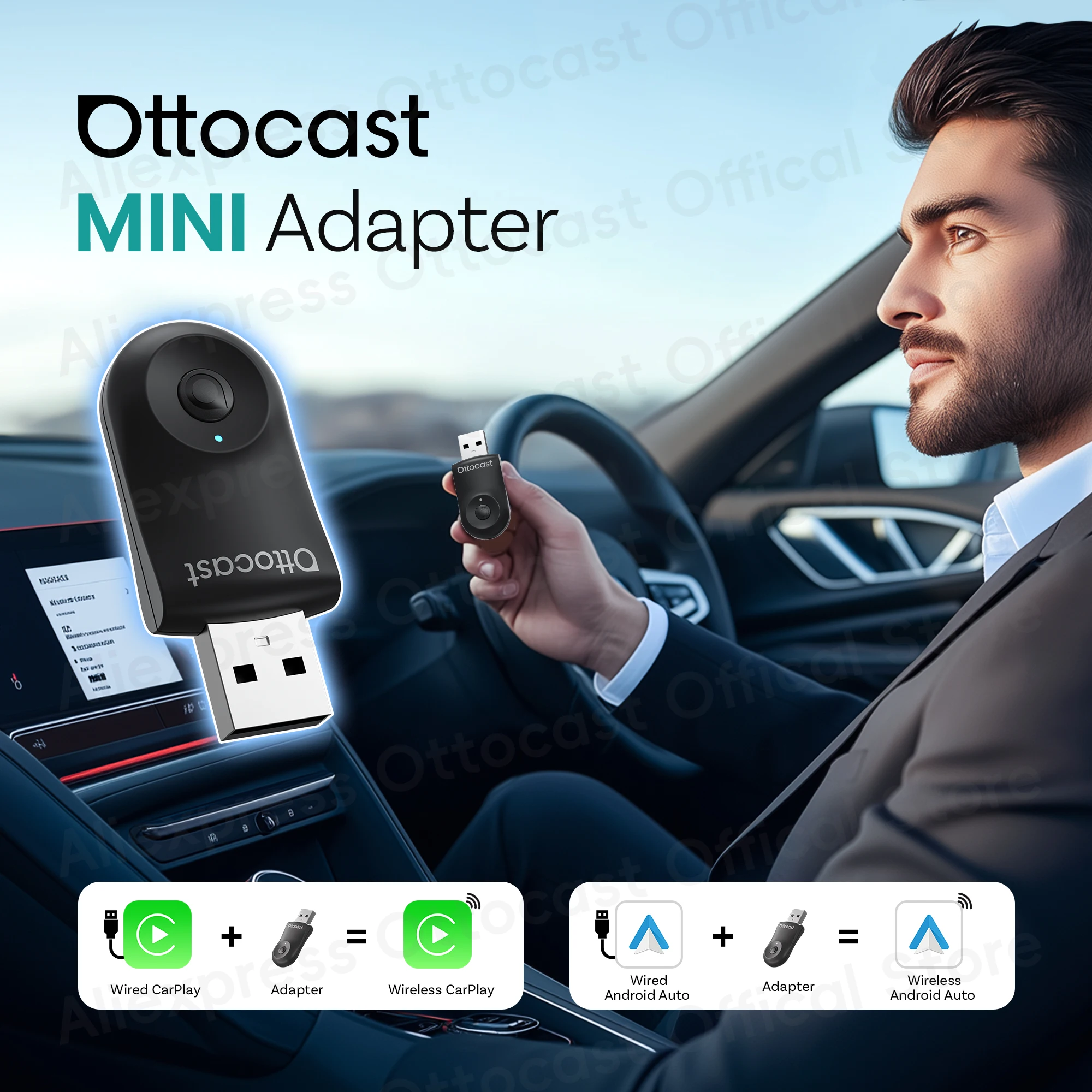 2026 New OTTOCAST MINI Wireles - Phone Accessories Android 评论和价格