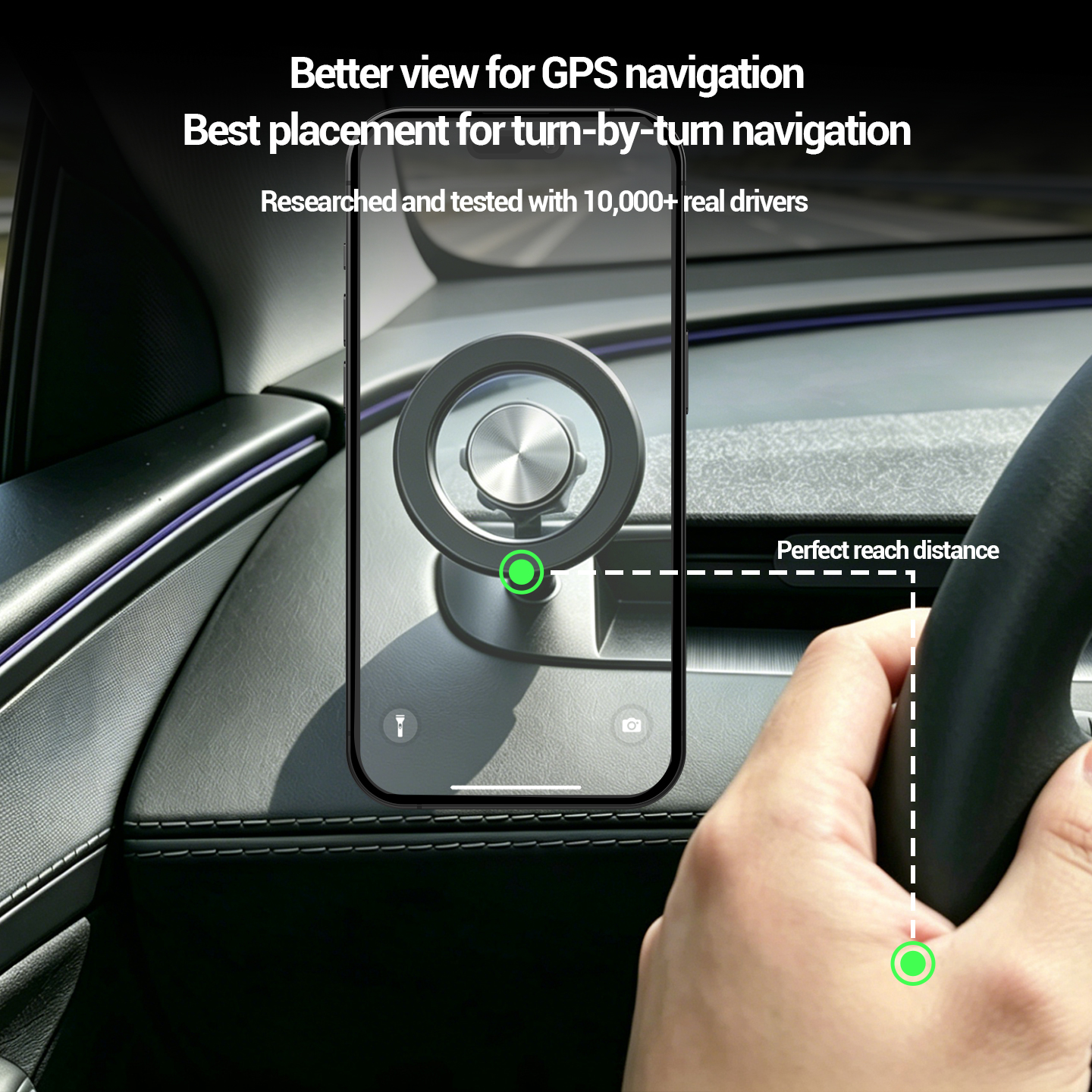 Mobile Phone Holder For Tesla  - Phone Accessories Android 评论和价格