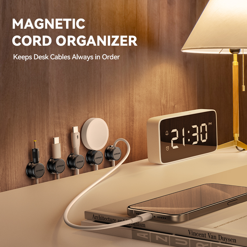 Joyroom 9 Pcs Cable Management - Cable Organizer Magnetic 评论和价格