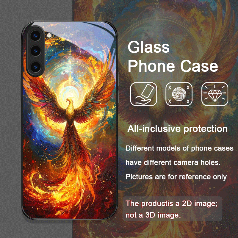 Aesthetic Phoenix Fire Feather - Phone Accessories Aesthetic 评论和价格