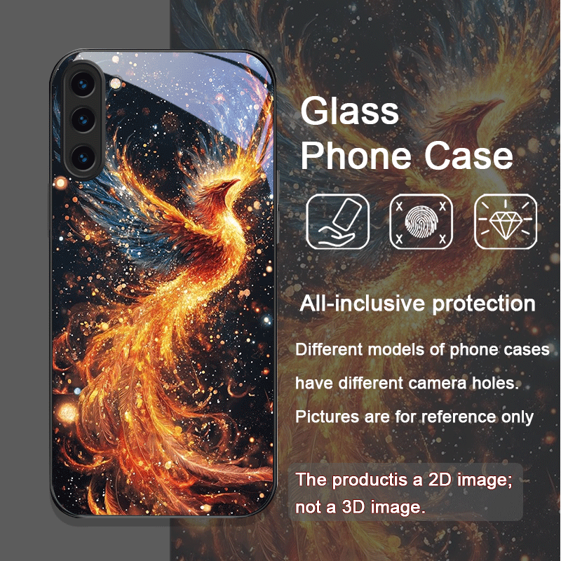 Aesthetic Phoenix Fire Feather - Phone Accessories Aesthetic 评论和价格