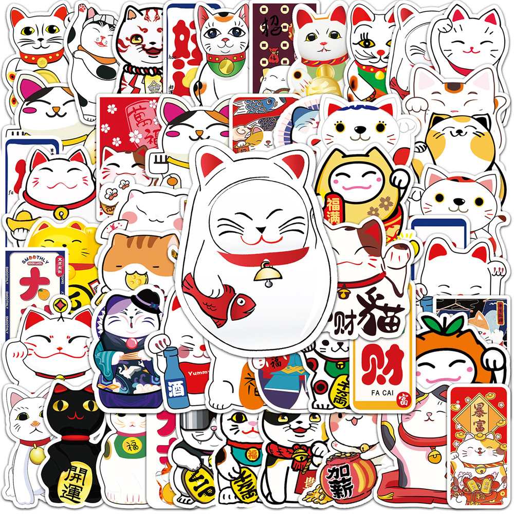 10/30/50pcs Kawaii Maneki Neko - Phone Accessories Aesthetic 评论和价格