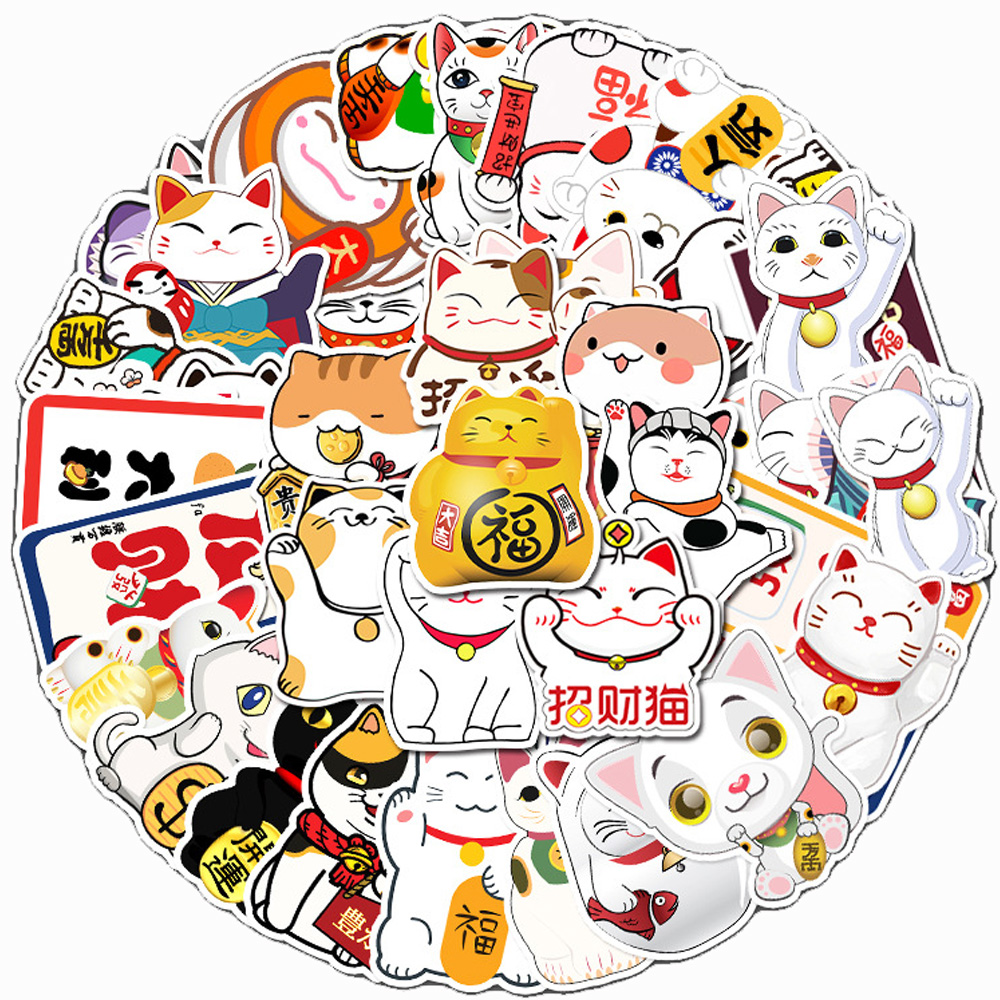 10/30/50pcs Kawaii Maneki Neko - Phone Accessories Aesthetic 评论和价格