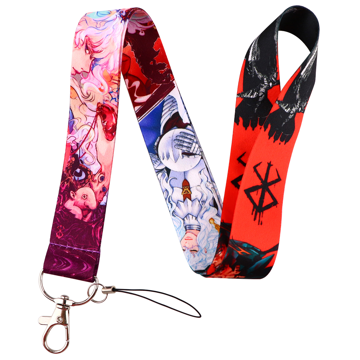 Anime Lanyard Neck Strap For I - Phone Accessories Demon Slayer 评论和价格