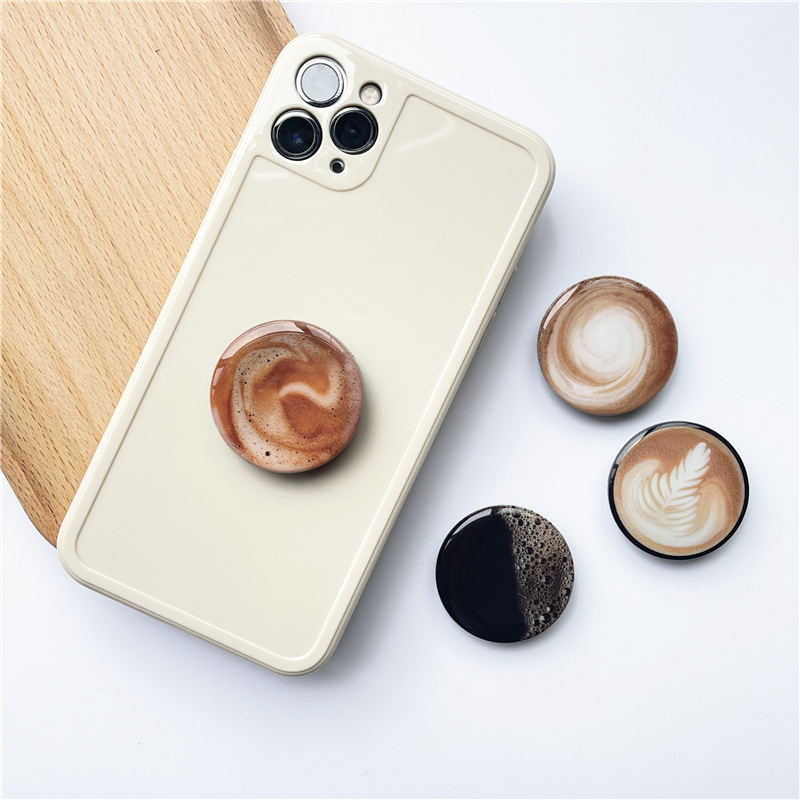 Cute Coffee Latte Art Phone Gr - Phone Accessories And Gadgets 评论和价格