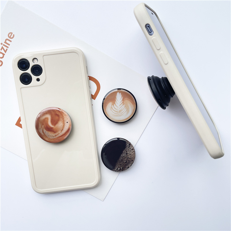 Cute Coffee Latte Art Phone Gr - Phone Accessories And Gadgets 评论和价格