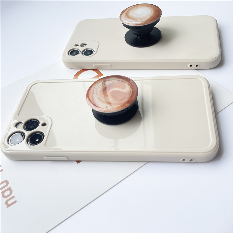 Cute Coffee Latte Art Phone Gr - Phone Accessories And Gadgets 评论和价格