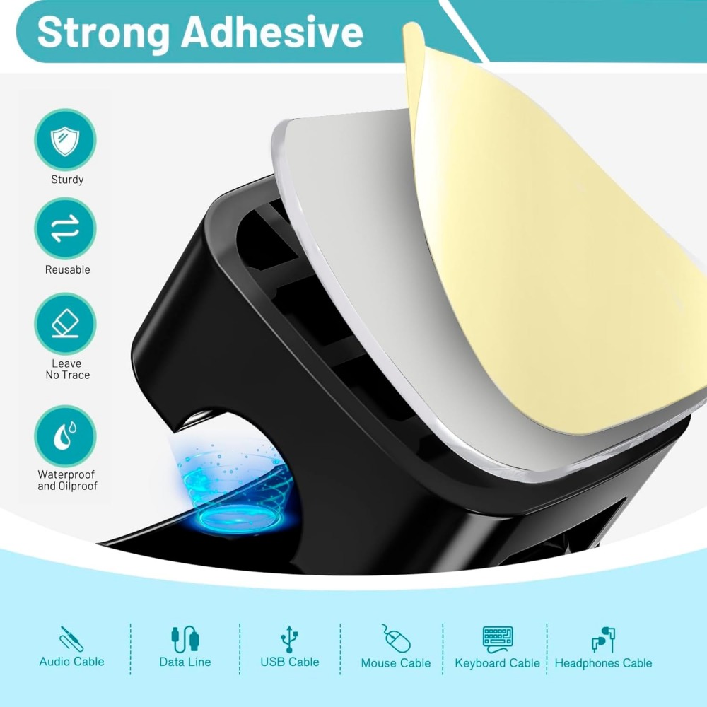 Magnetic Cable Clips for Cord  - Cable Organizer Magnetic 评论和价格
