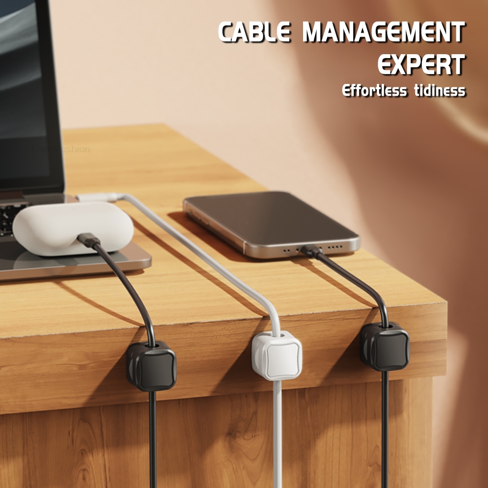1/6/12pcs Magnetic Cable Clip  - Cable Organizer Magnetic 评论和价格