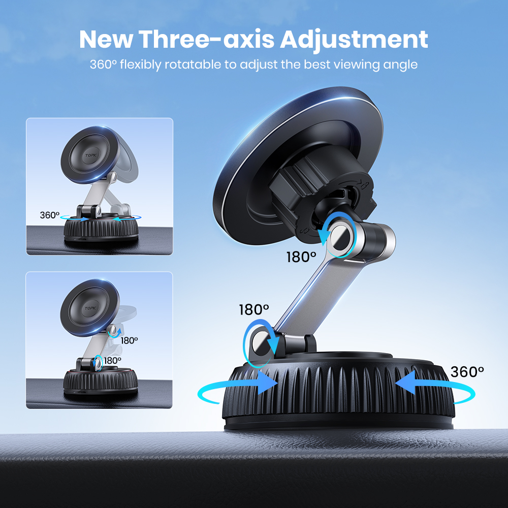 TOPK Magnetic Car Phone Mount  - Phone Accessories Japan 评论和价格