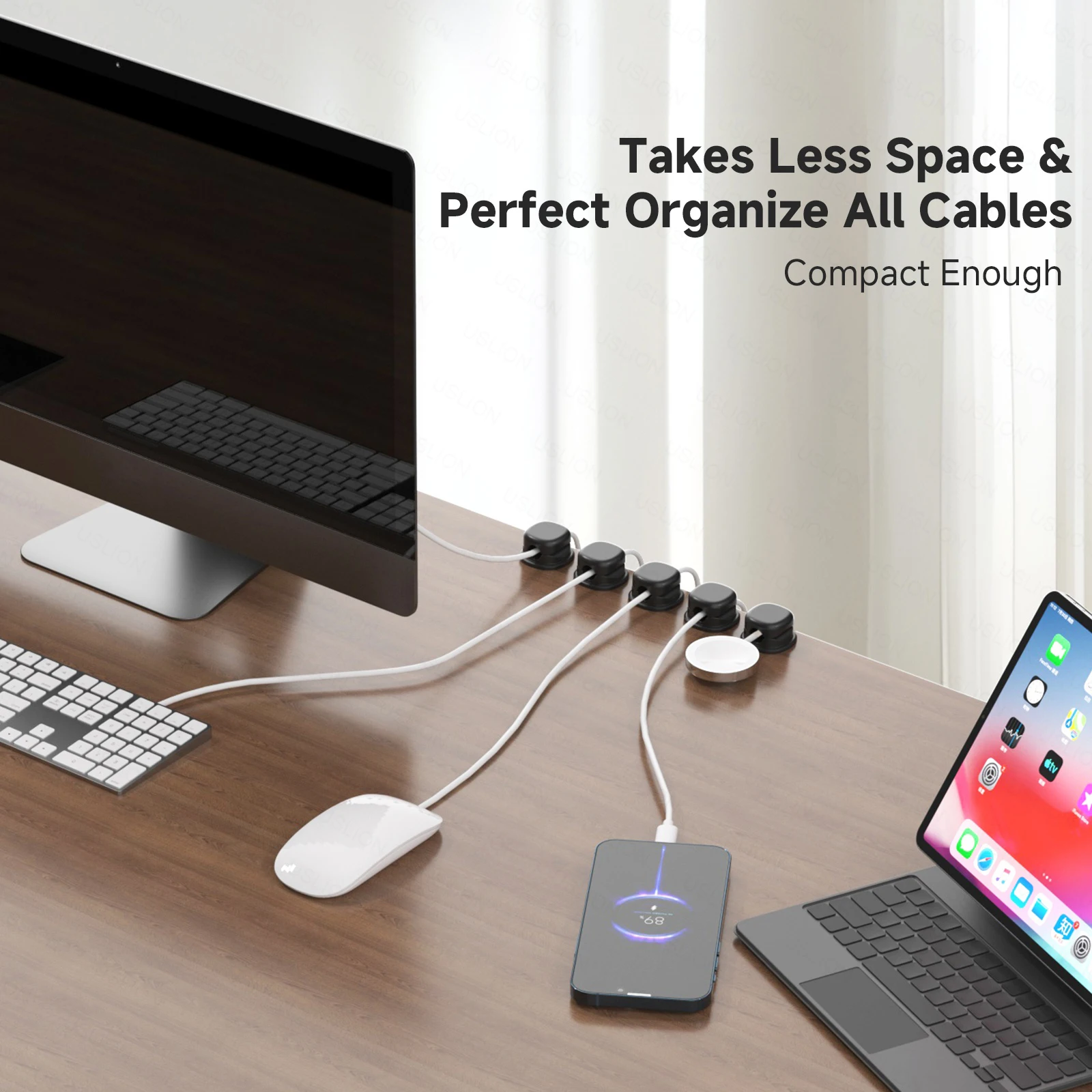 Magnetic Phone Cable Clips Und - Cable Organizer Magnetic 评论和价格