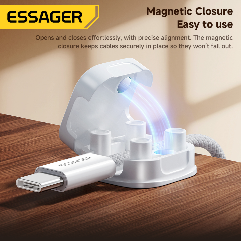 Essager Cable Organize 3/6 PCS - Cable Organizer Magnetic 评论和价格