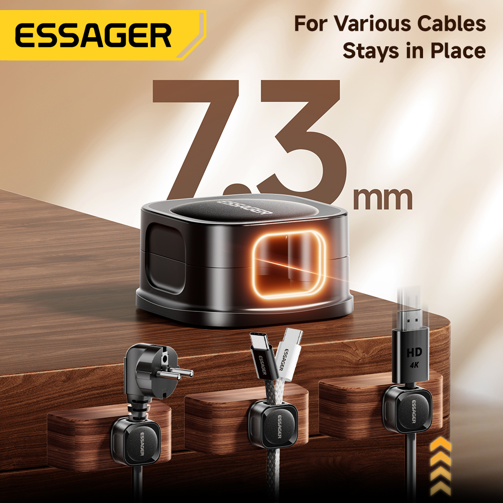 Essager Cable Organize 3/6 PCS - Cable Organizer Magnetic 评论和价格