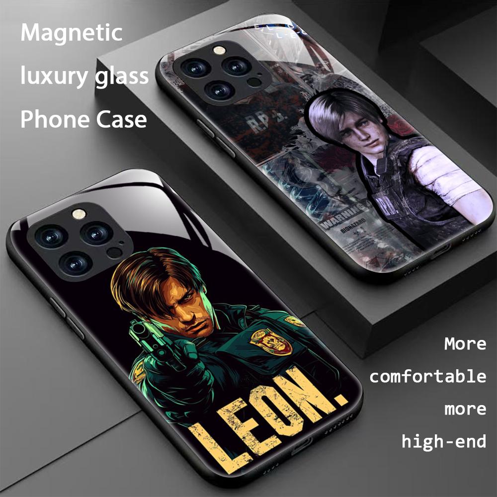 Hot Leon R-Resident Evil Game  - Magnetic Phone Case 评论和价格