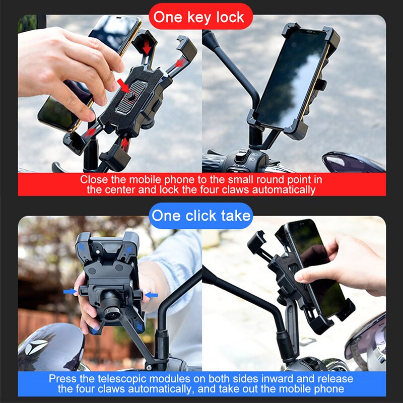 Universal Riding Phone Holder  - Phone Accessories Android 评论和价格