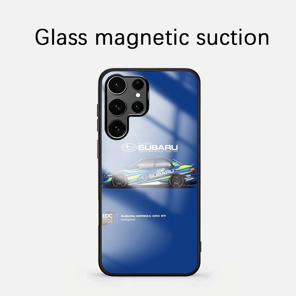 STR sports car JDM Subaru W-WR - Magnetic Phone Case 评论和价格