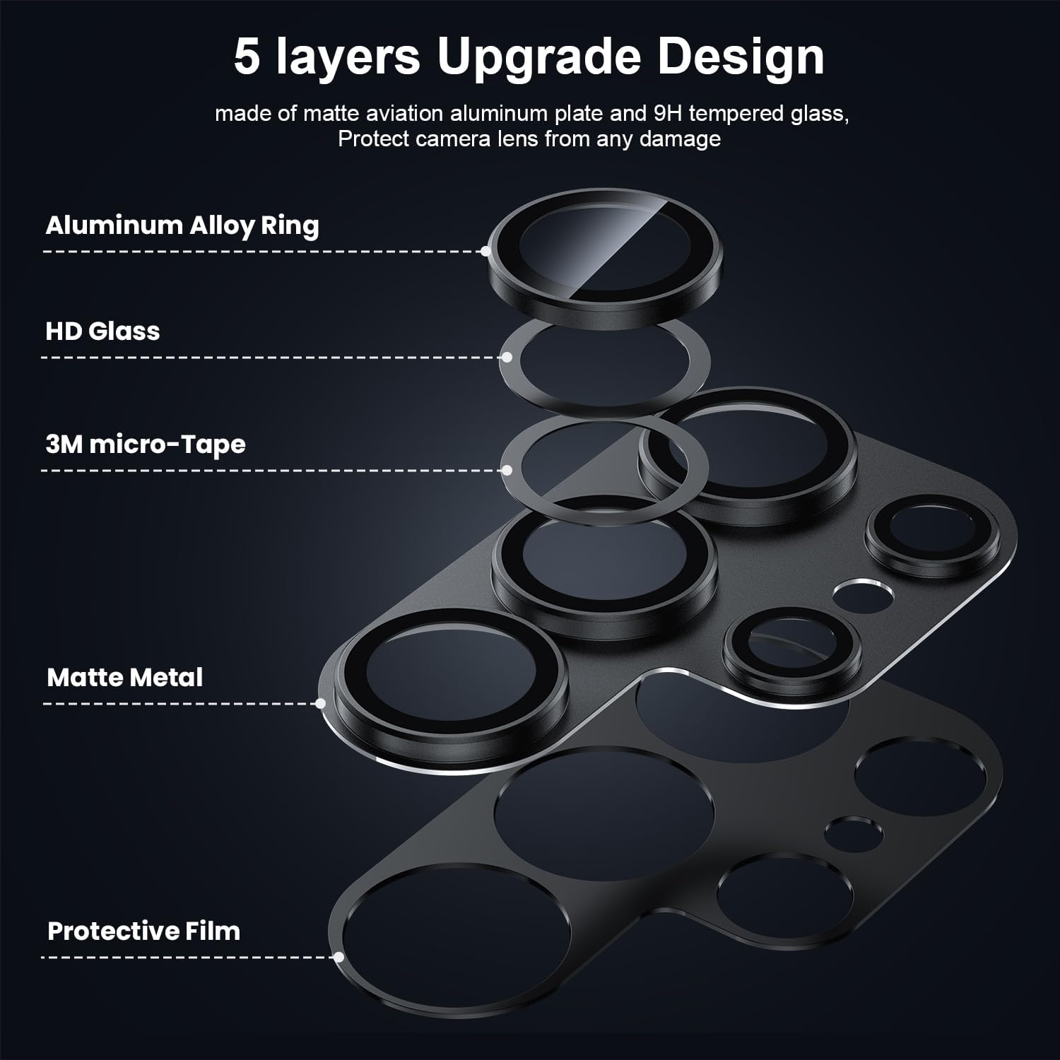 Camera Lens Protector Cover Fo - Phone Accessories Android 评论和价格