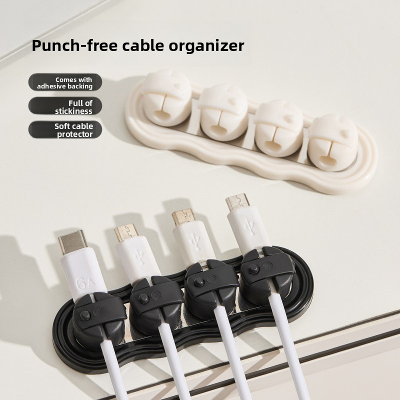 Desktop Magnetic Wire Organize - Cable Organizer Magnetic 评论和价格