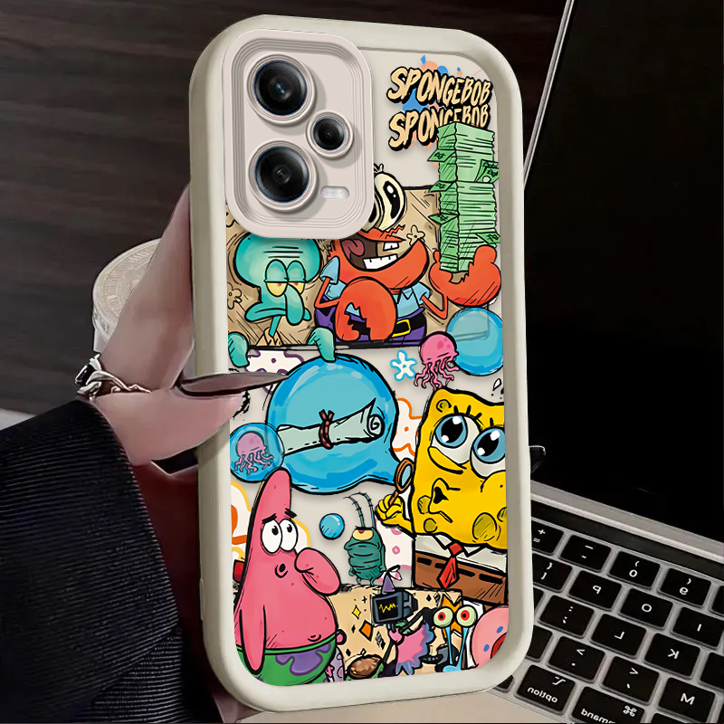 SpongeBob Dolls Shockproof Pho - Xiaomi Phone Accessories 评论和价格