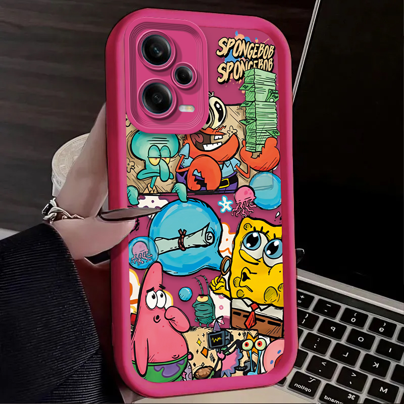 SpongeBob Dolls Shockproof Pho - Xiaomi Phone Accessories 评论和价格