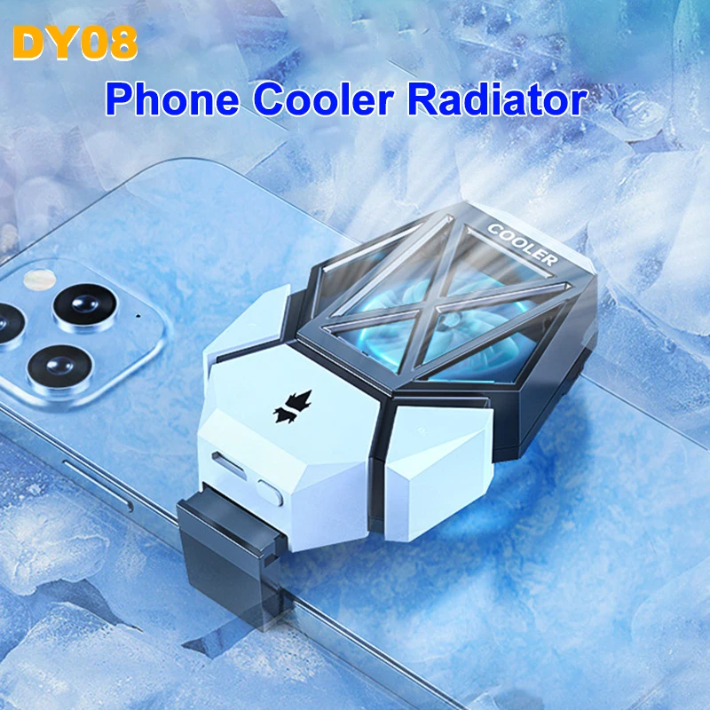 DY08 Mobile Phone Cooling Fan  - Phone Accessories Android 评论和价格