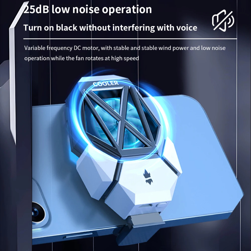 DY08 Mobile Phone Cooling Fan  - Phone Accessories Android 评论和价格
