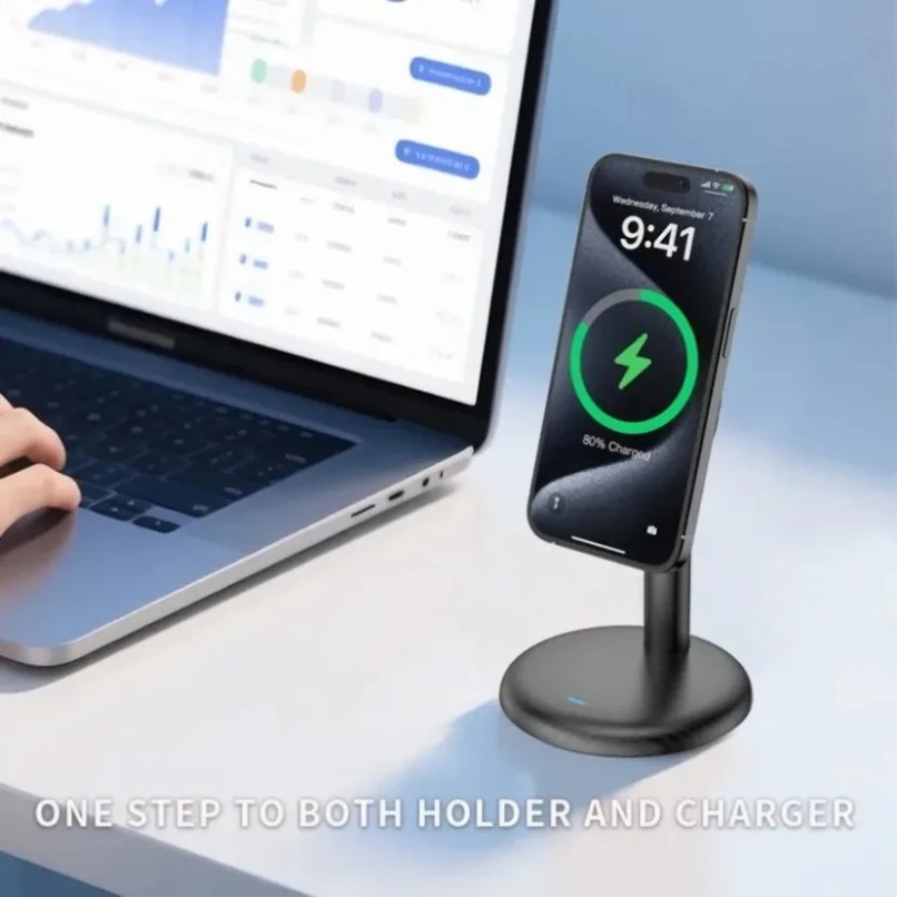 Desktop Magnetic Phone Stand F - Cable Organizer Magnetic 评论和价格