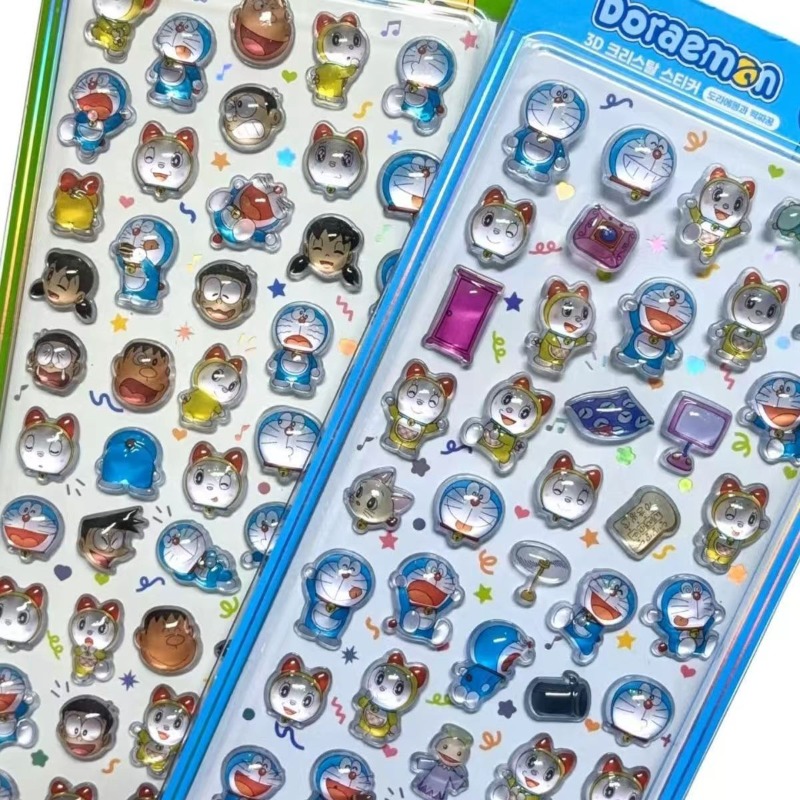 Doraemon Crystal Sticker Anime - Phone Accessories In China 评论和价格