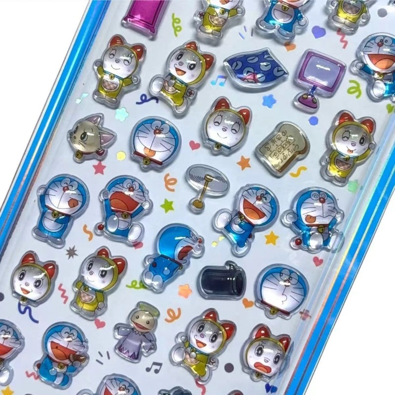 Doraemon Crystal Sticker Anime - Phone Accessories In China 评论和价格