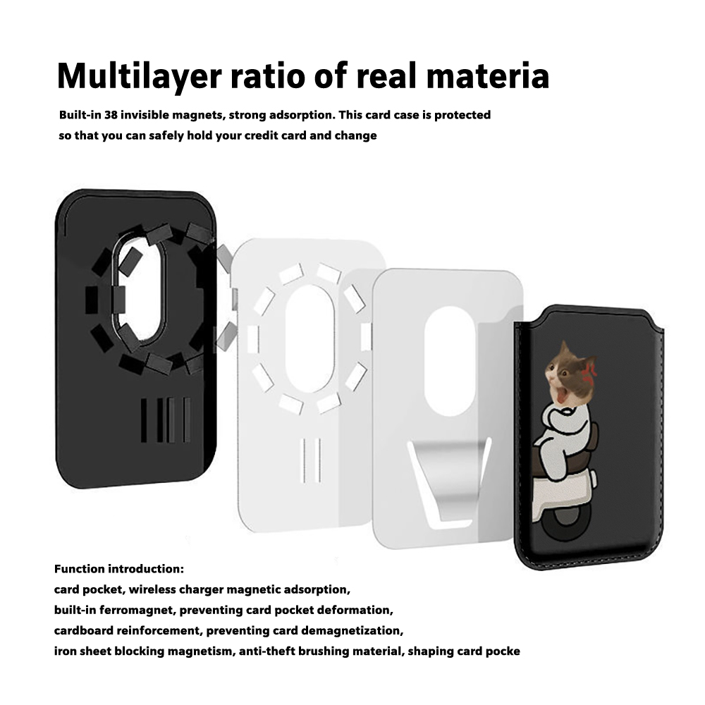 Cycling Cat Dog Magnetic Leath - Phone Accessories Android 评论和价格