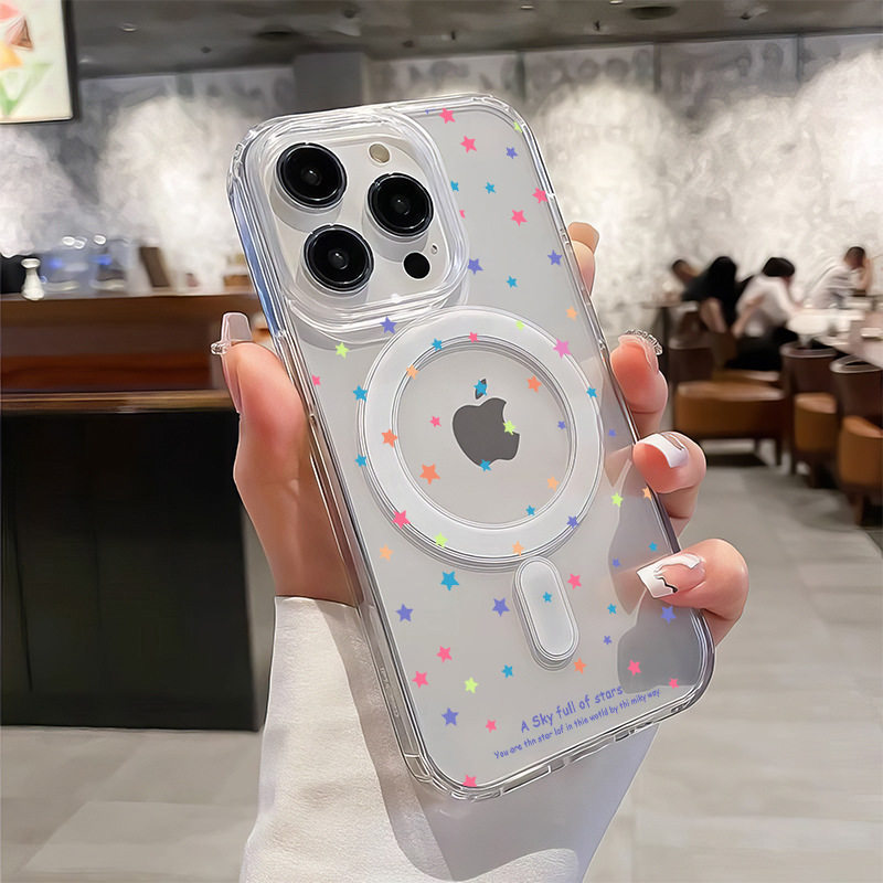 Little Star Pattern Phone Case - Magnetic Phone Case 评论和价格