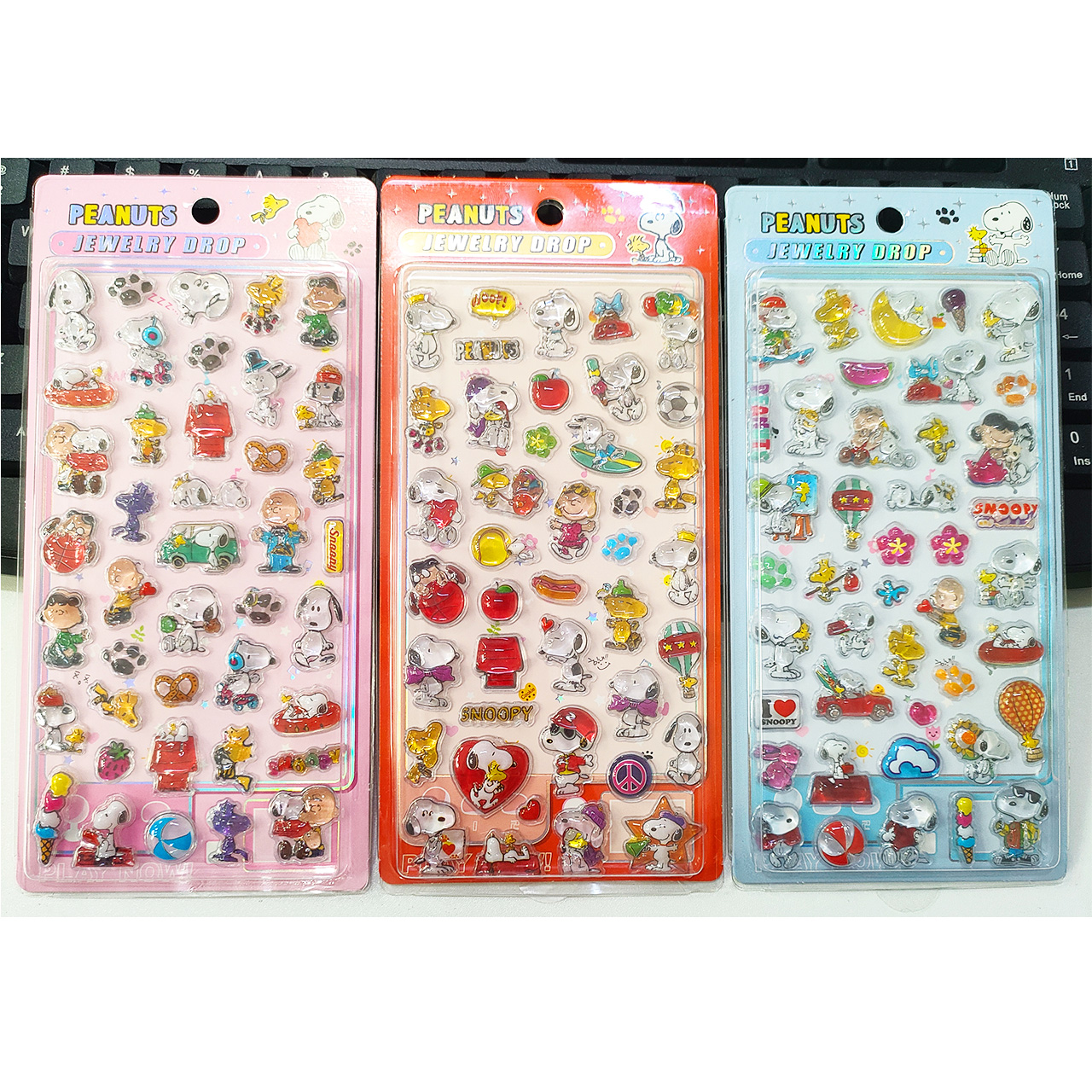 3PCS 3D Relief Snoopy Crystal  - Phone Accessories Aesthetic 评论和价格