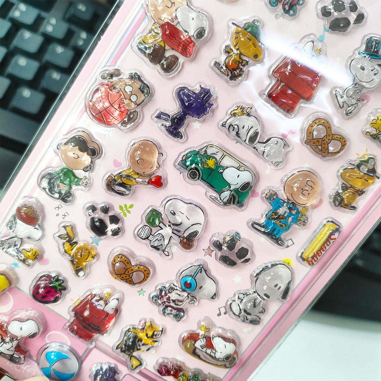 3PCS 3D Relief Snoopy Crystal  - Phone Accessories Aesthetic 评论和价格