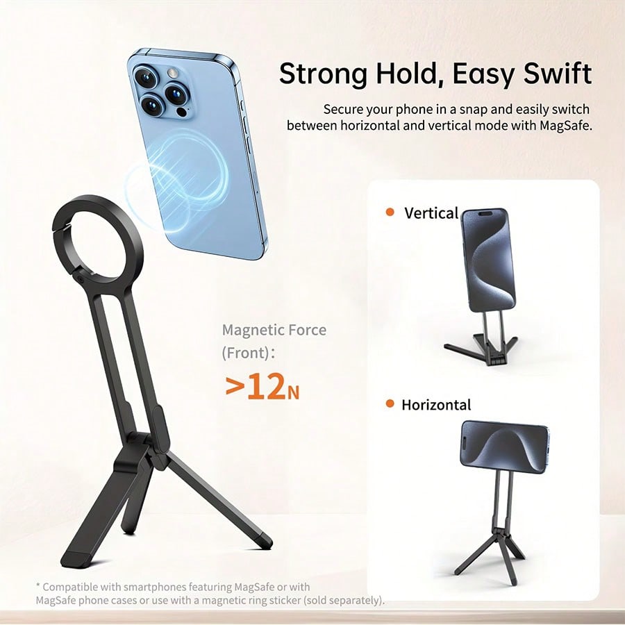 Alloy Metal Magnetic Phone Hol - Phone Accessories Android 评论和价格