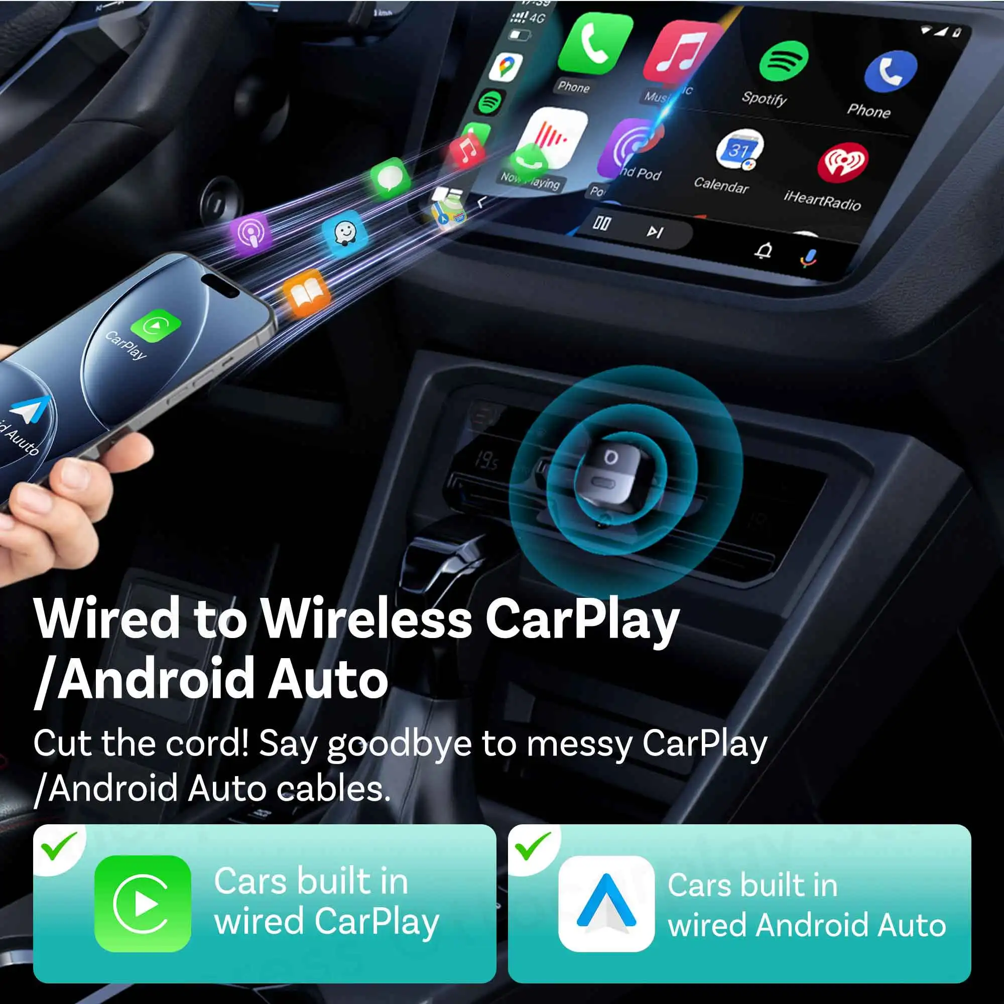 OTTOCAST Mini Pico 2026 Wirele - Phone Accessories Android 评论和价格